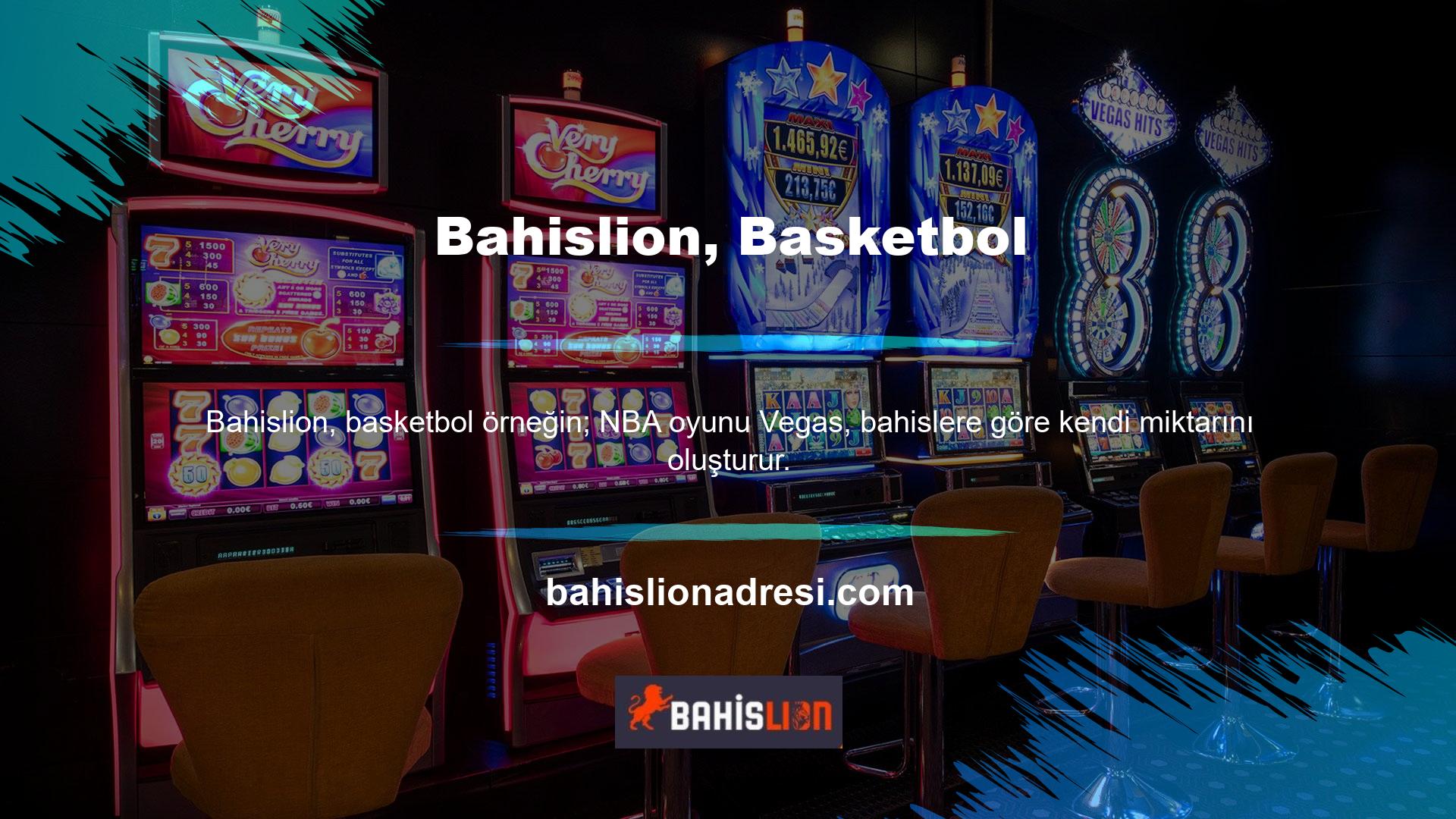 Bahislion, alternatif basketbol bahisleri için tescilli bir algoritma kullanır